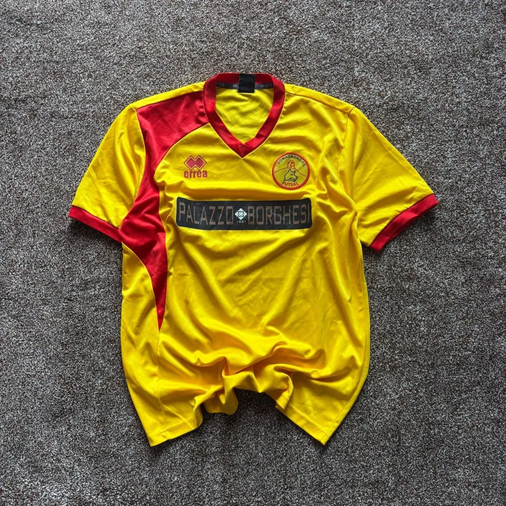 Rare Erreà Domagnano F.C. Futsal Jersey - San Marino Soccer - Size M