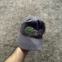 Vintage Lacoste Big Croc Logo Baseball Cap – Charcoal Grey