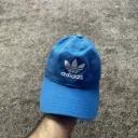 Vintage Adidas Originals Trefoil Baseball Cap – Carolina Blue
