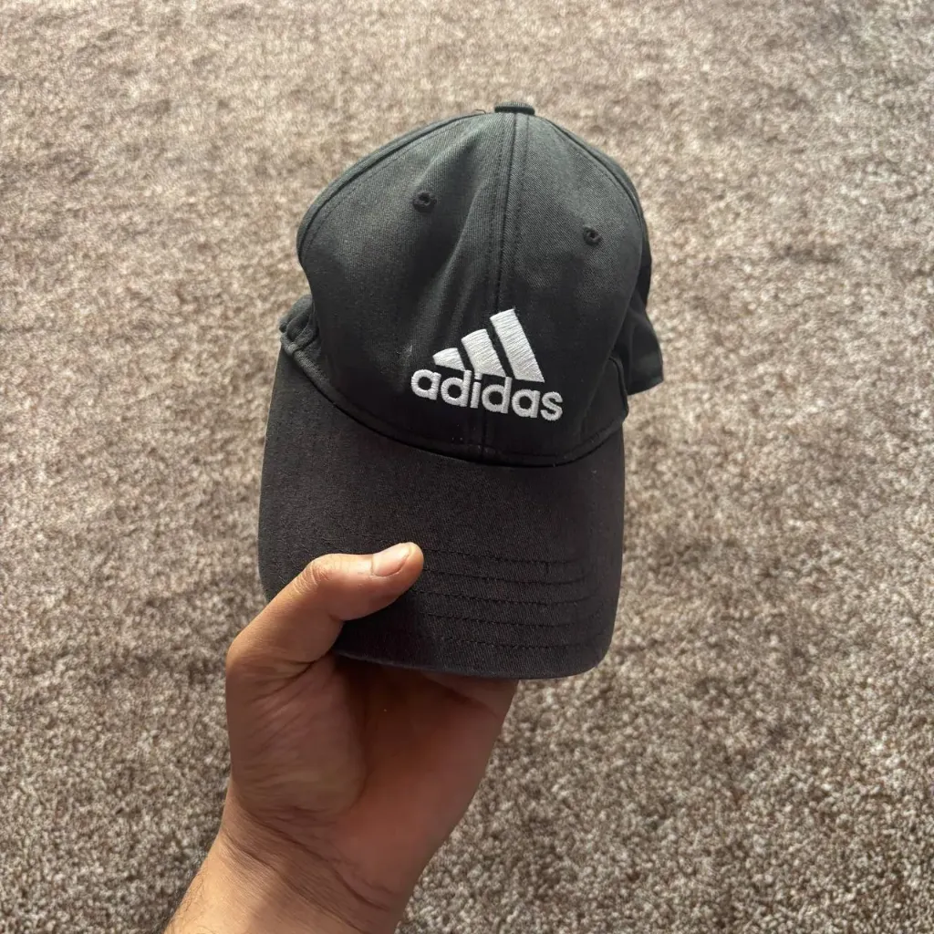 Vintage Adidas Performance Logo Cap – Black