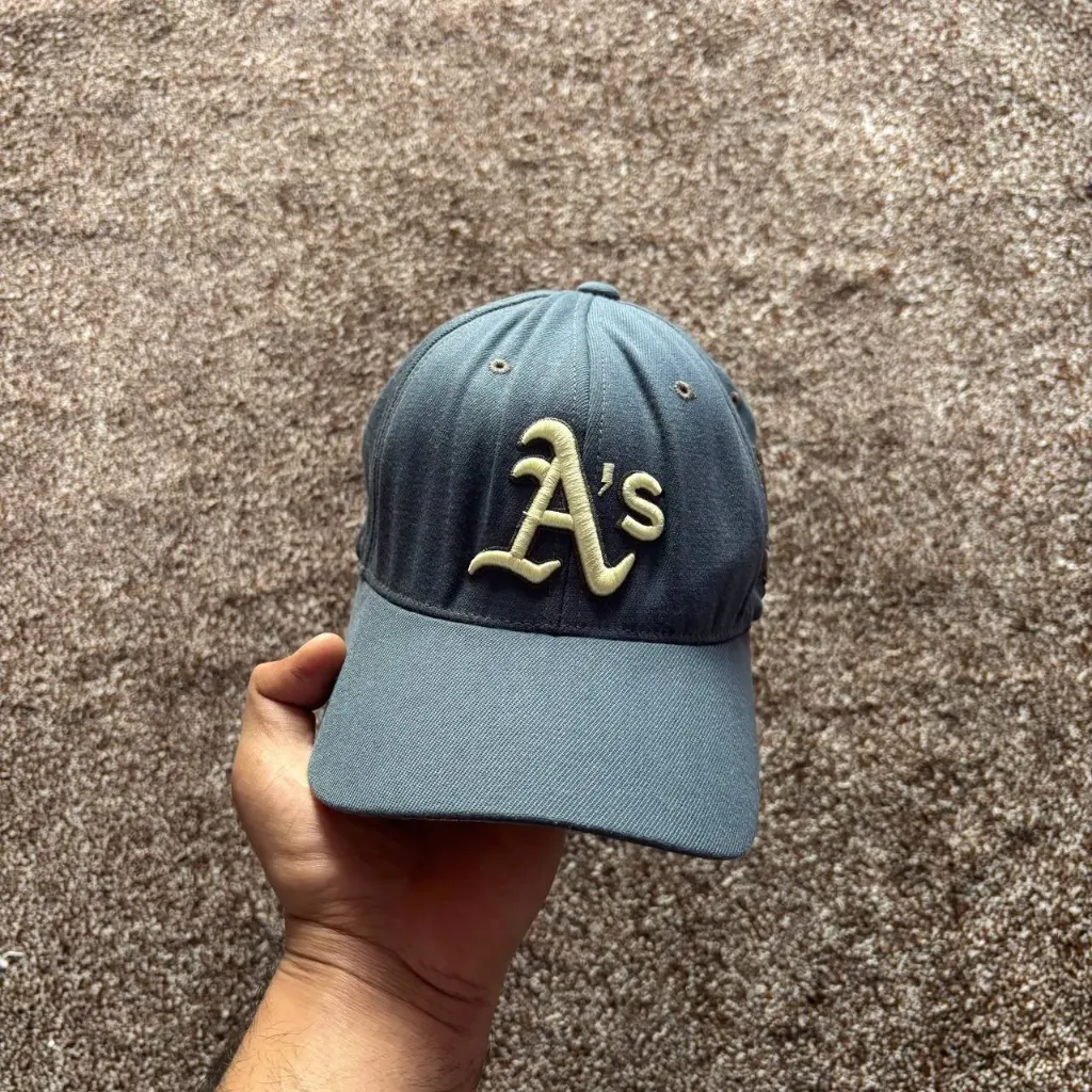 Vintage Oakland Athletics MLB "A's" Baseball Cap – Charcoal Grey
