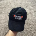 Vintage Sports Experts Embroidered Logo Cap – Black