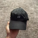 Vintage Jean-Michel Basquiat Crown Logo Cap – Black
