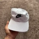 Nike Embroidered Futura Logo Cap – White