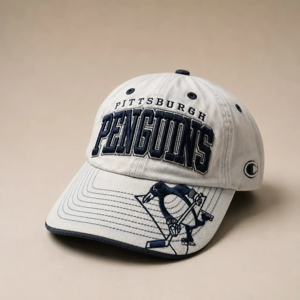 Vintage Champion Pittsburgh Pengiuins Cap