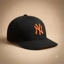 NY Embroidered Fitted Cap