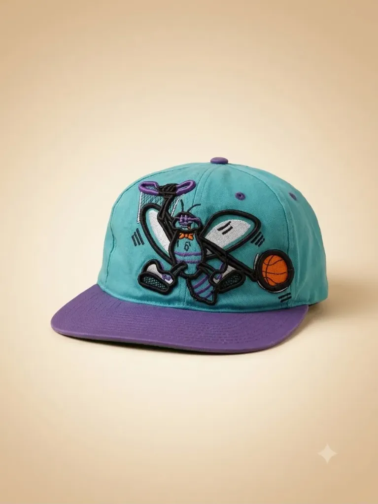 Vintage Style Embroidered Cap
